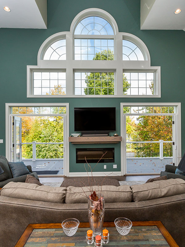 Custom Home Builders Lakes Region NH Outside In Construction